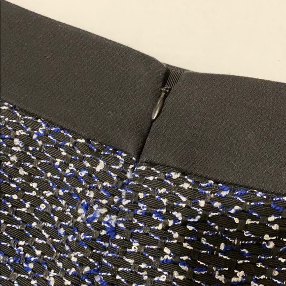 J. Crew Midnight Tweed Pencil Skirt Size 10 - Picture 6 of 8